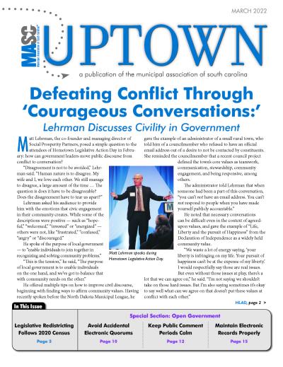 March, 2022 cover image