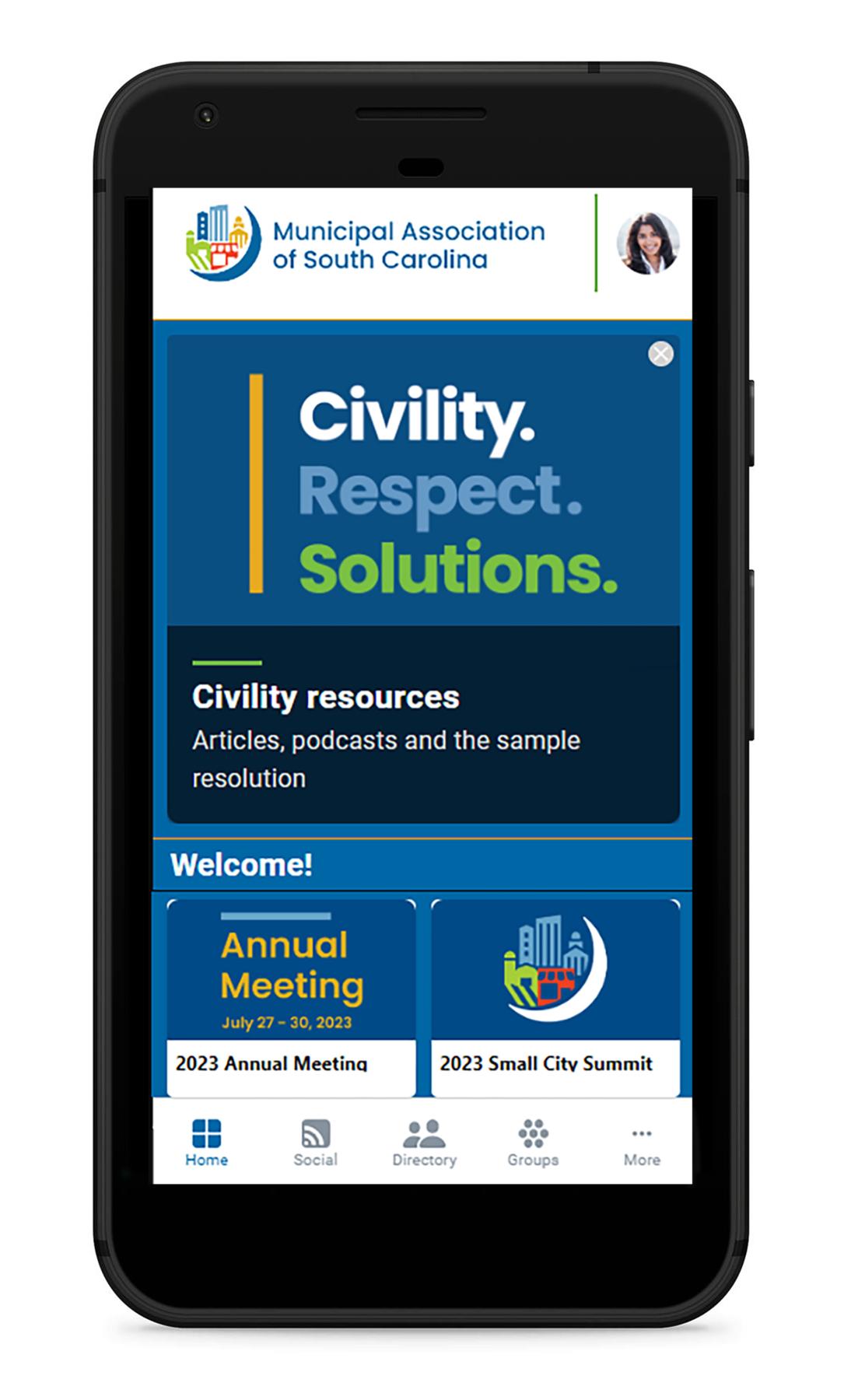 Municipal Association app