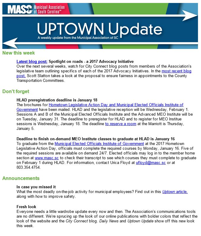 Uptown Update screenshot