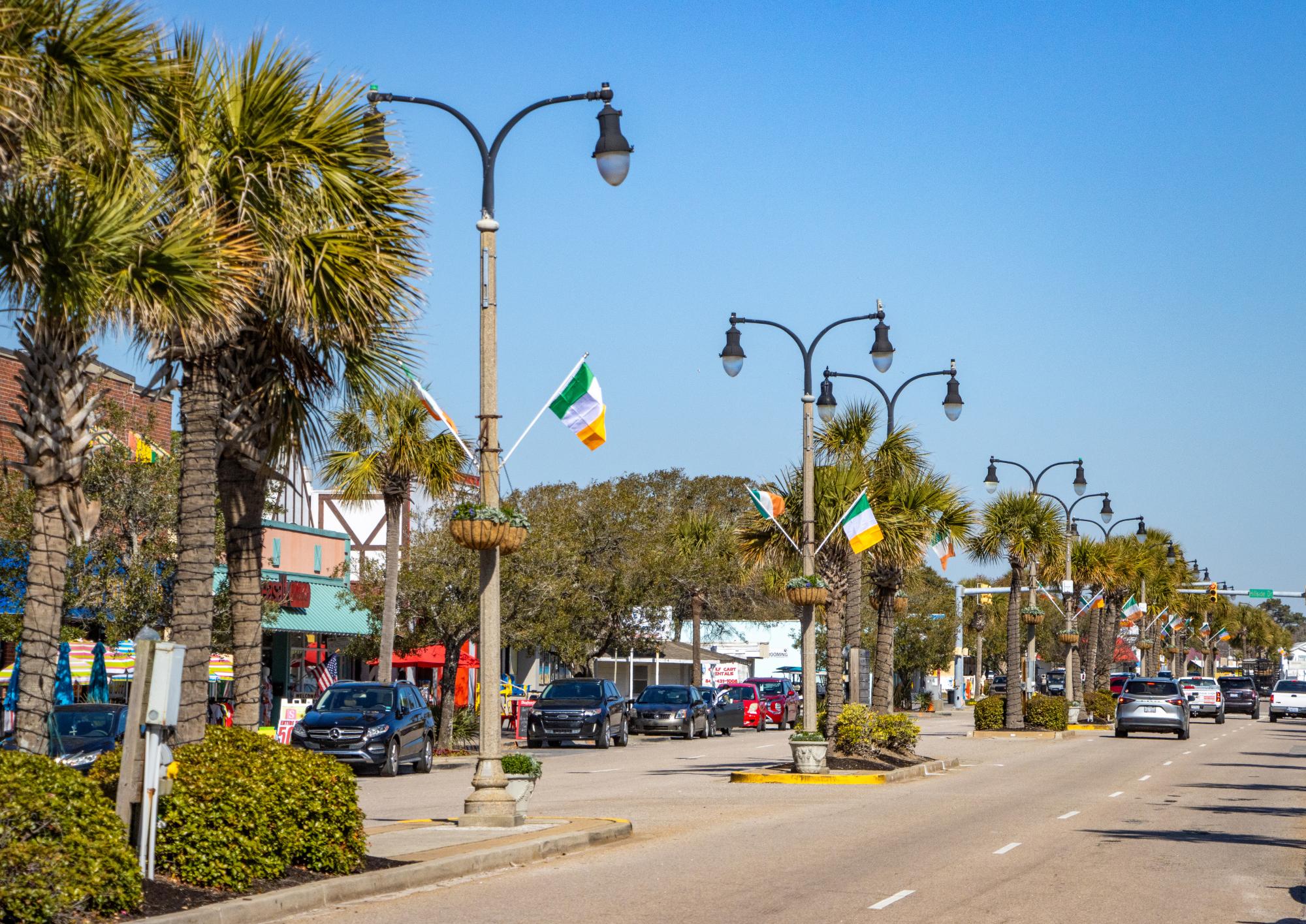 North Myrtle Beach streetlights